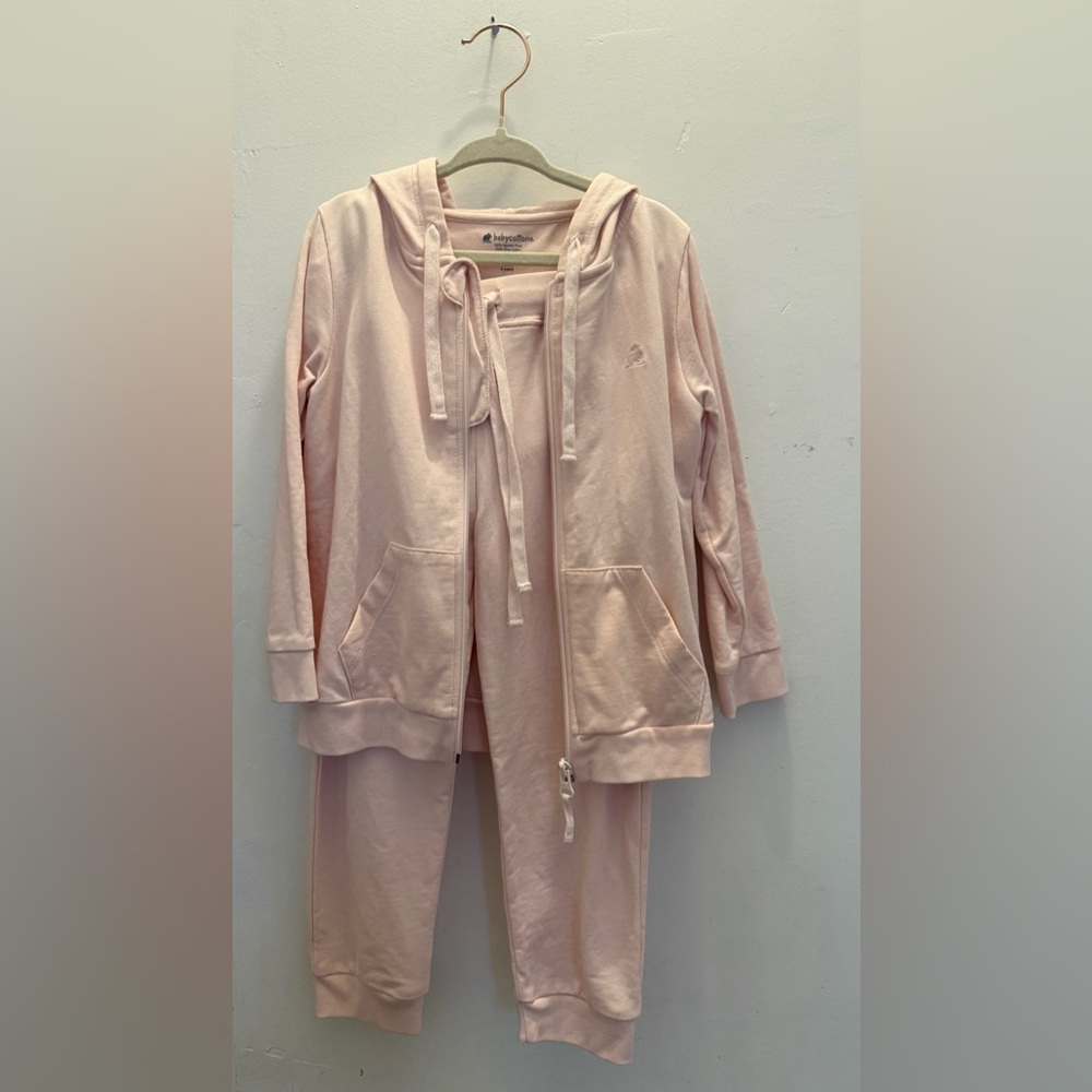 Babycottons Soft Pink Outfit size 4 NWOT